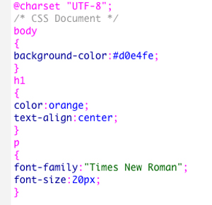 Cascading Style Sheets